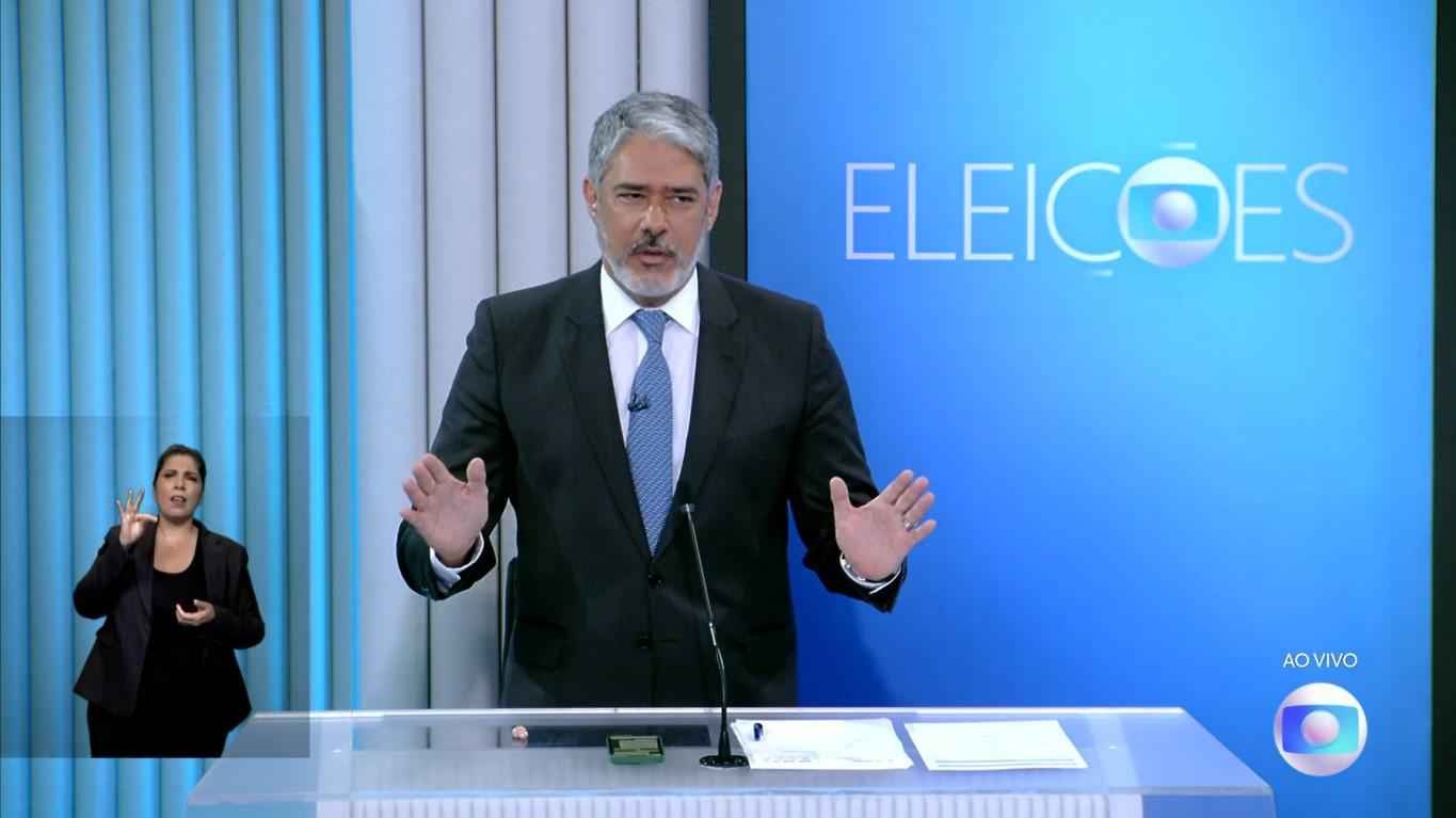 Bonner rebate Bolsonaro sobre 'absolvição' de Lula: 'Nada da minha cabeça' - Reprodução/TV Globo
