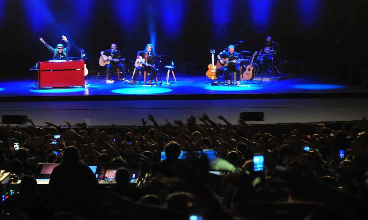 Titãs brindou seu público com hits da carreira em show no Palácio das Artes - Marcos Vieira/EM/D.A Press