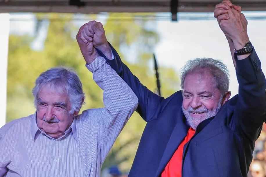 Mujica participa de caminhada com Lula em São Paulo - Ricardo Stuckert/PT