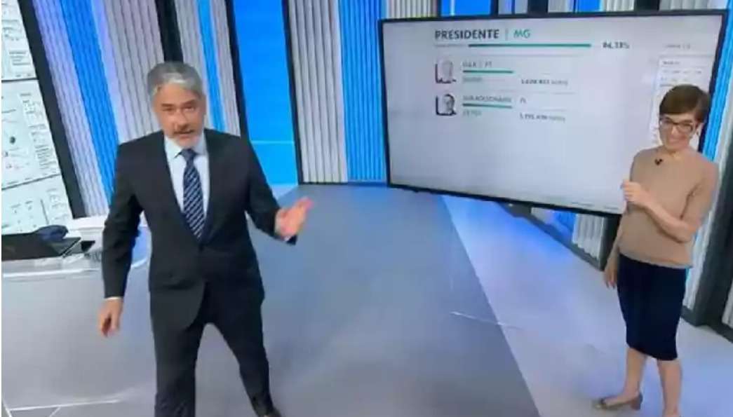 Bonner após discurso de Lula: 'Sensação de retorno ao mundo da normalidade' - Reprodução/TV Globo 