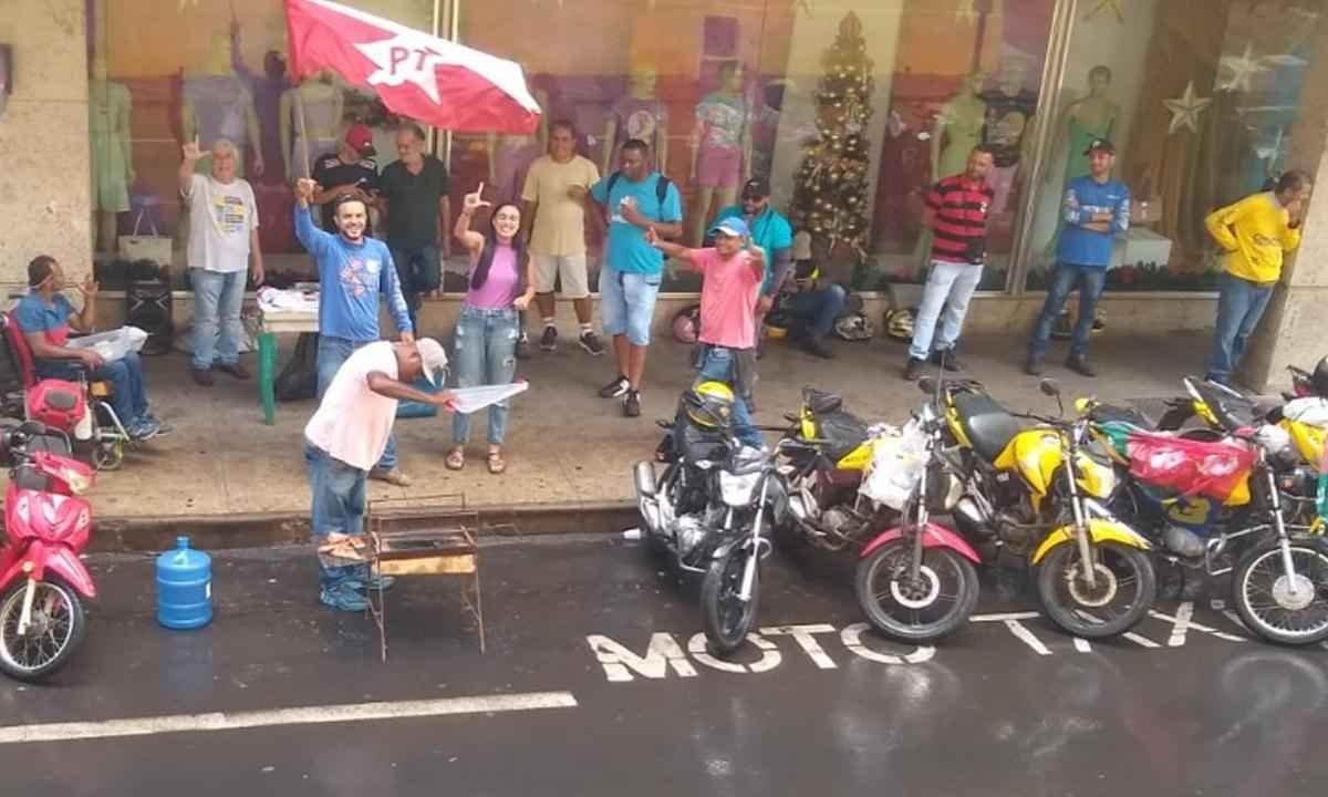 Uberaba em opostos: churrasco pró-Lula e interdições de vias - Redes Sociais/Divulgação