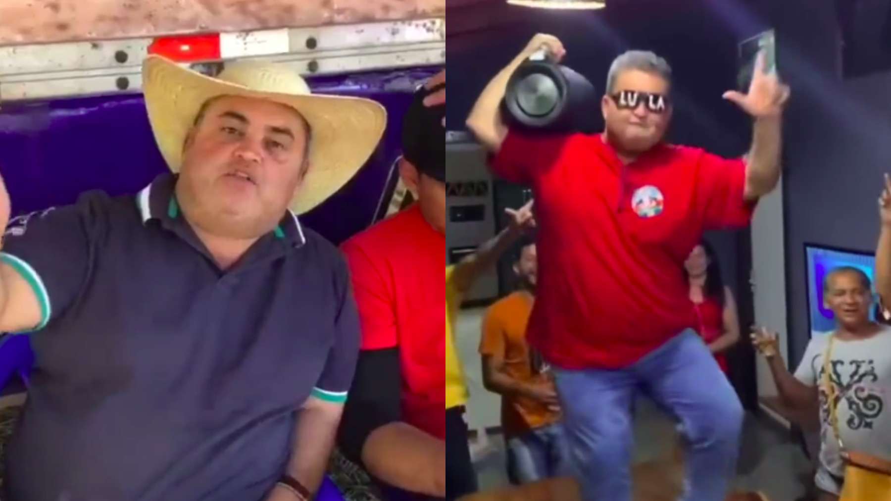 Homem ganha chácara, cordões de ouro e caminhões por apostar em Lula - Reprodução Redes Sociais 