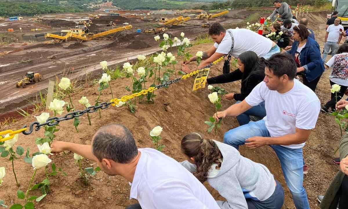 Familiares de vítimas de Brumadinho fazem homenagem aos 272 mortos - Washington Alves/Avabrum/Divulgação
