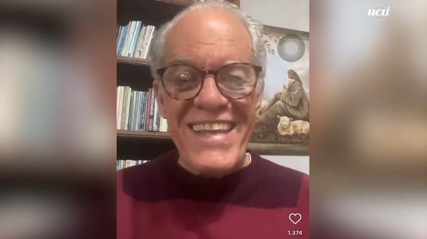 Vídeo de pastor sorrindo ao dar a noticia da morte de Guilherme de Pádua intriga a web - Reprodução/Instagram