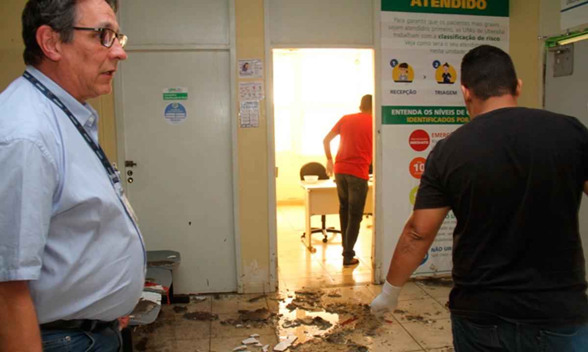 Uberaba faz balanço dos estragos de temporal em unidades de saúde - Jairo Chagas/Divulgação