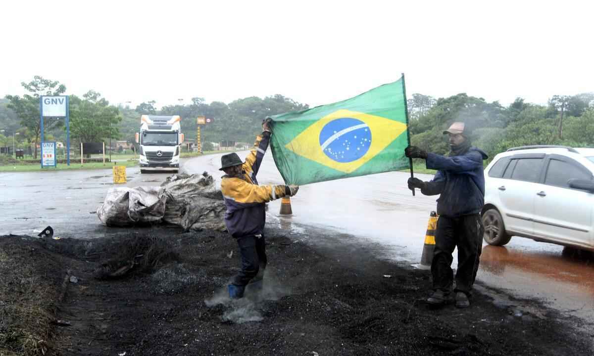 Moraes amplia punição por bloqueio de rodovias para todo o Brasil - Jair Amaral/EM/D.A Press
