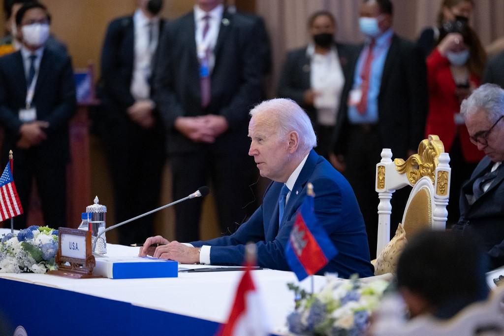 Nova gafe: Biden confunde Colômbia com Camboja, onde está - SAUL LOEB / AFP