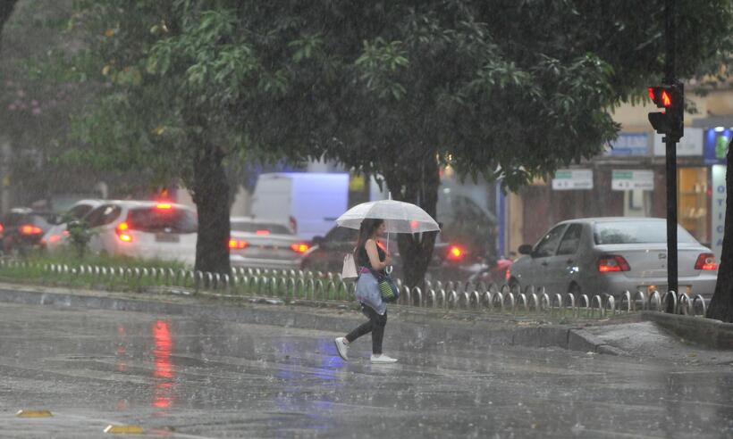 Veja o acumulado de chuva em Belo Horizonte nesta terça-feira (15/11) - Ramon Lisboa/EM/D.A Press
