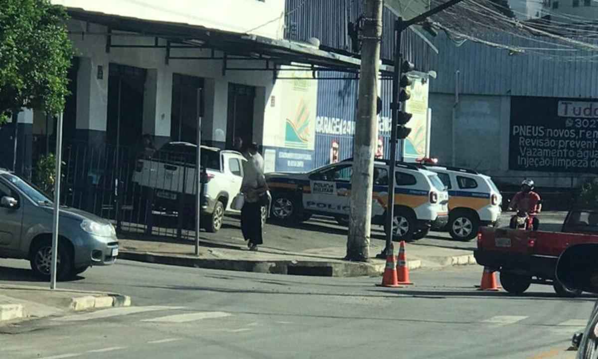Empresário reage a assalto e troca tiros com bandido em Minas - Reprodução/WhatsApp