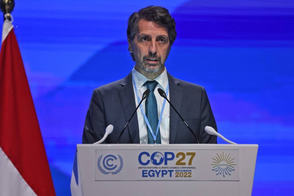 Joaquim Leite deixa a COP27 antes do fim das negociações -  Ahmad Gharabli/AFP
