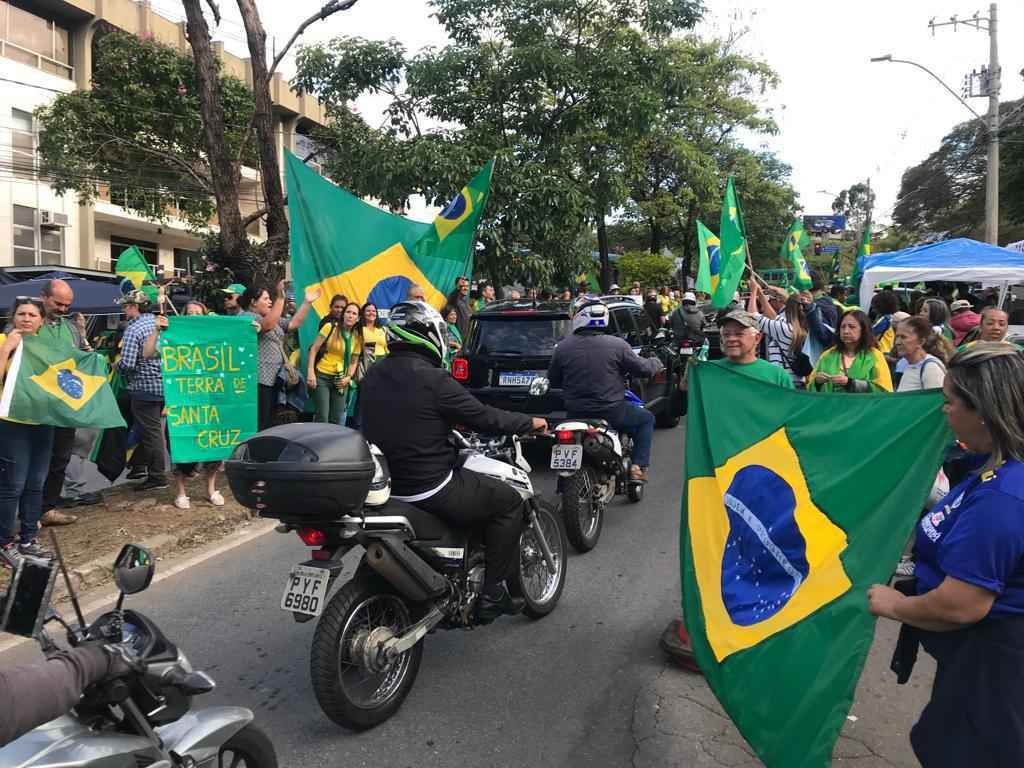 Bolsonaristas fazem campanha para boicotar jogos do Brasil na Copa - Ramon Lisboa/EM/DA Press