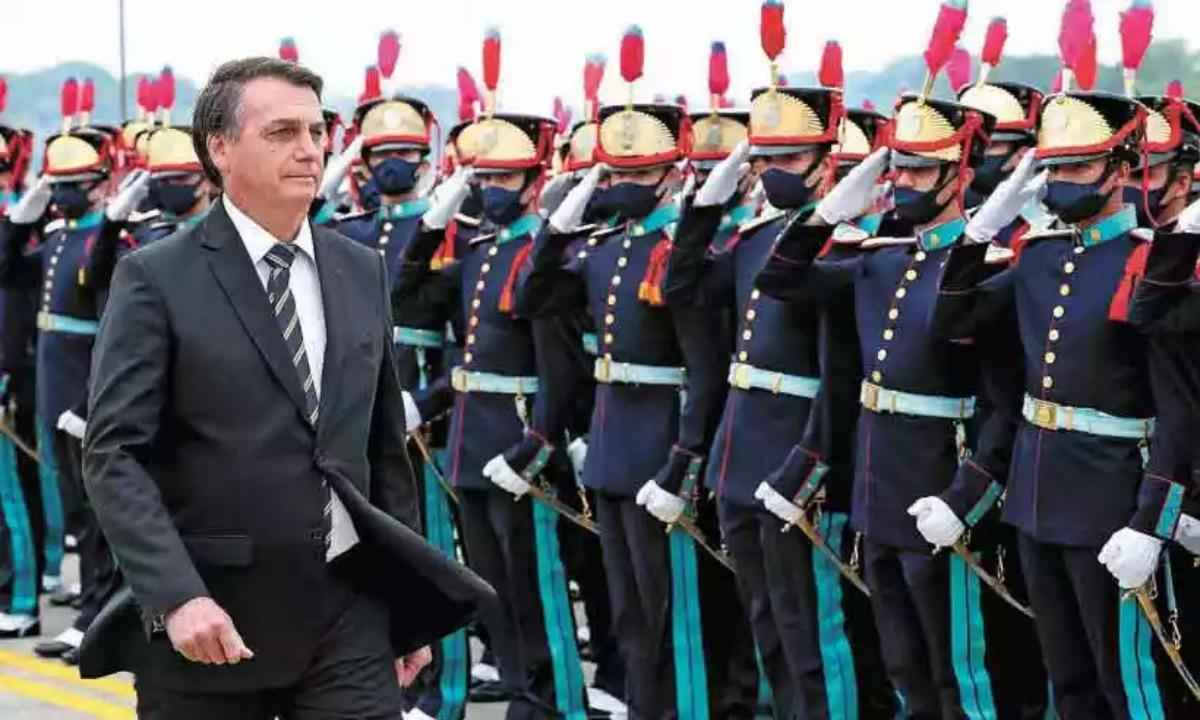 Bolsonaro participa de evento militar no Rio de Janeiro neste sábado - MARCOS CORREA/PR