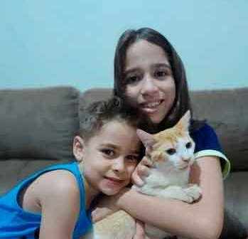 Crianças e pets: amizade promissora  - Arquivo pessoal