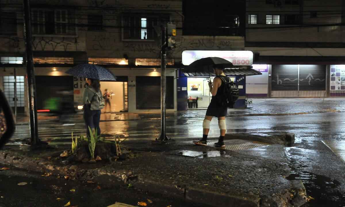 BH: volume de chuva supera média de novembro em 4 regiões - Marcos Vieira/EM/D.A Press