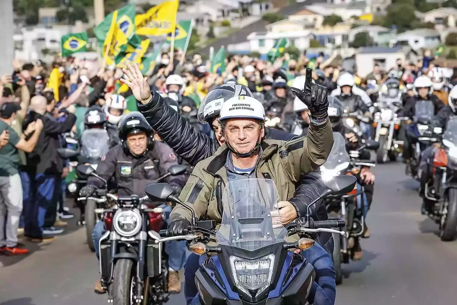 Bolsonaro completa um mês sem motociata em meio à reclusão pós eleições - Alan Santos/PR