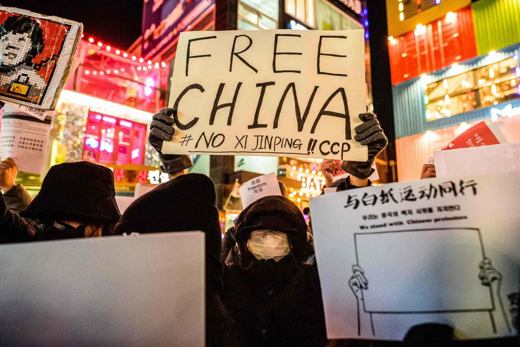 China flexibiliza política 'covid zero' após protestos - Anthony WALLACE / AFP