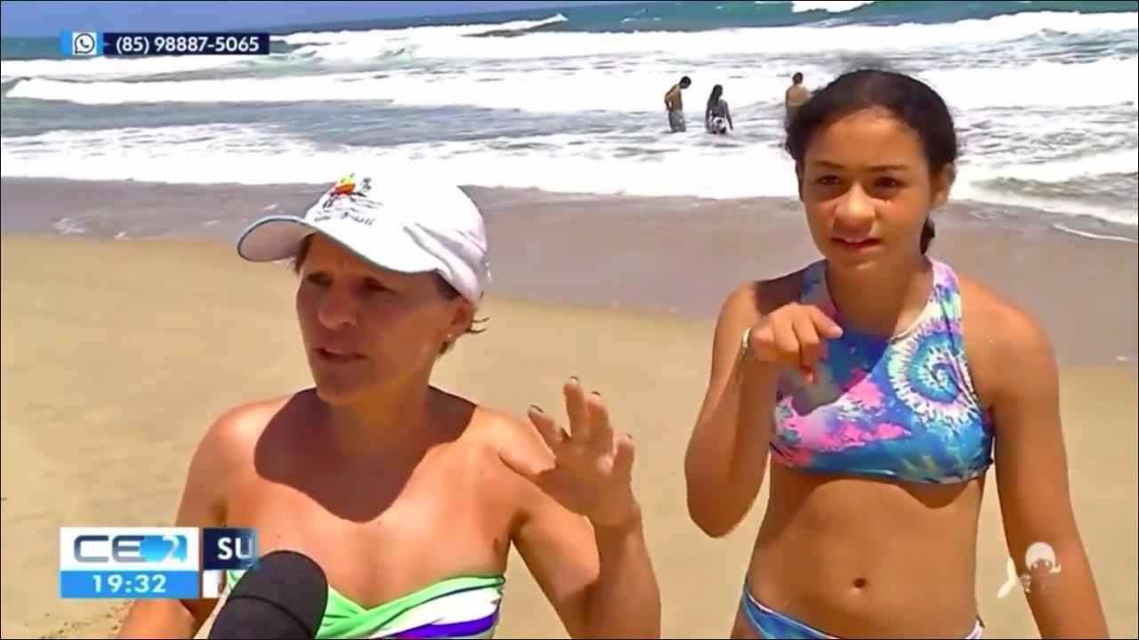 Garota viraliza ao aparecer na TV dançando Blackpink; veja vídeo - Reprodução CE 2/ TV Globo