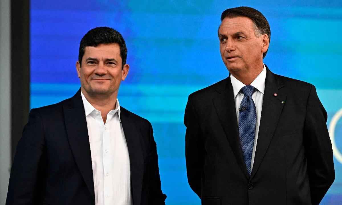 Partido de Bolsonaro vai à Justiça para cassar mandato de Moro - Mauro Pimentel/AFP