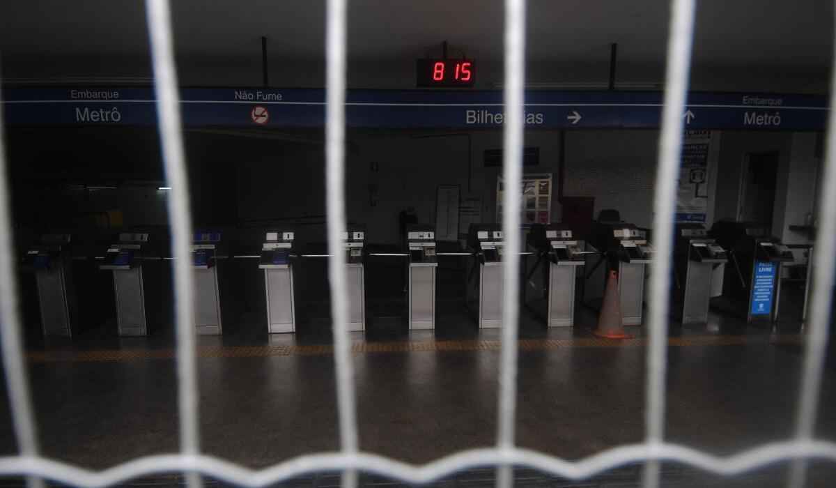 Leilão do metrô de BH é mantido apesar de parecer contrário do TCE - Leandro Couri/EM/D.A Press