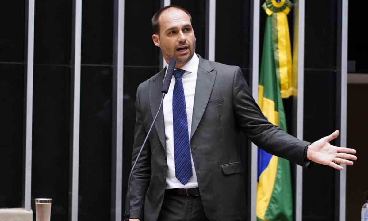 TRE desaprova contas de Eduardo Bolsonaro, que deve devolver R$ 116 mil - Pablo Valadares/Câmara dos Deputados