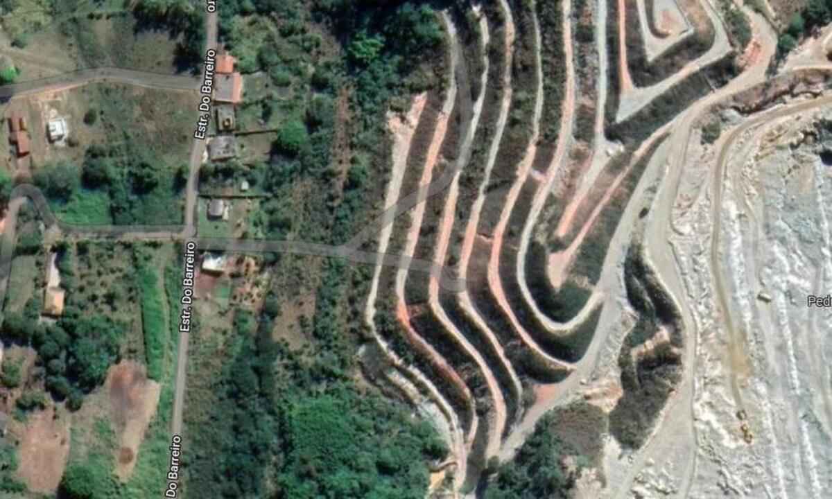 Ouro Preto: pedreira onde homem morreu preocupa moradores e ambientalistas - Reprodução/ Google Maps