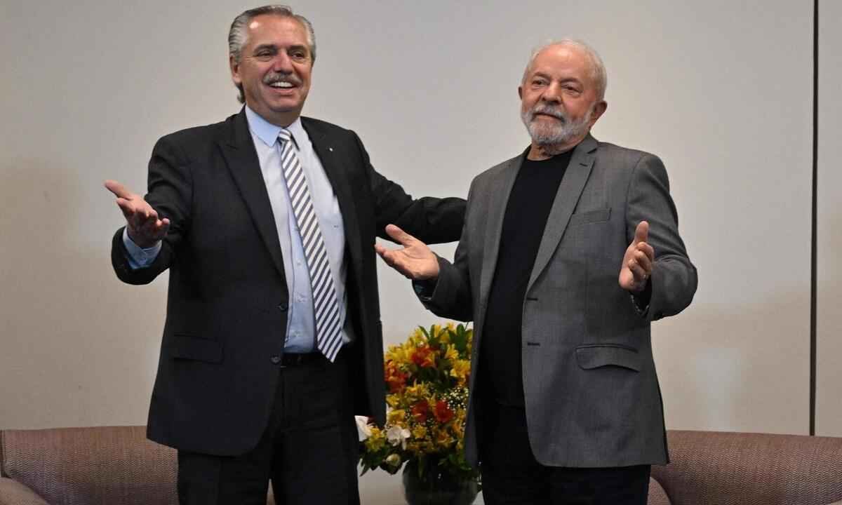 Lula diz estar feliz com título da Argentina na Copa: 'Messi merecia muito' - Nelson ALMEIDA / AFP - 31/10/22