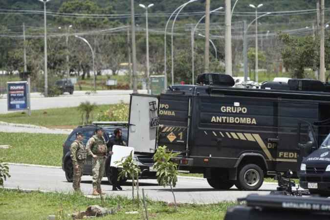 Bomba é deixada próximo ao Aeroporto de Brasília; veja vídeo - Minervino Junior/CB/DA Press