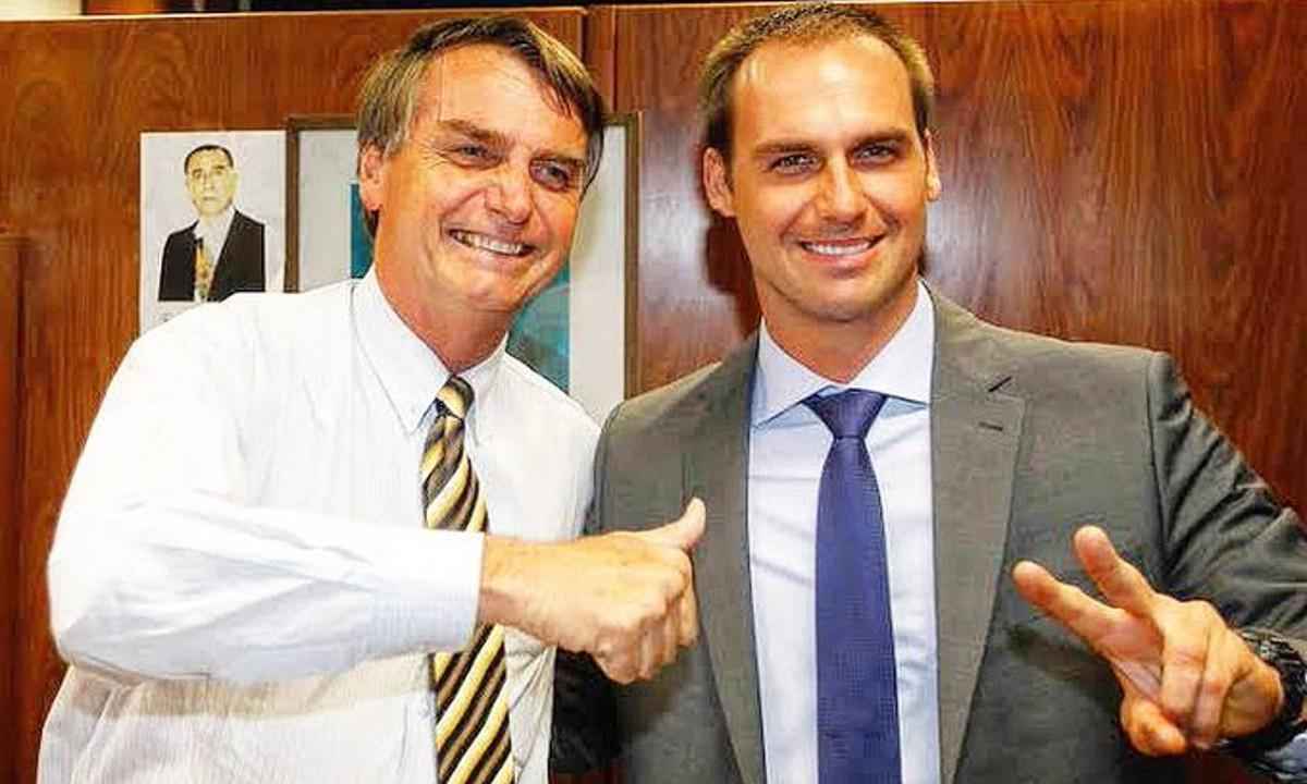 Eduardo Bolsonaro agradece ao pai: 'Após o senhor nada mais será igual' - Reprodução/Redes Sociais