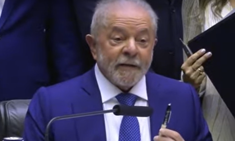 Lula homenageia Piauí ao assinar termo de posse; entenda - Reprodução/TV Brasil