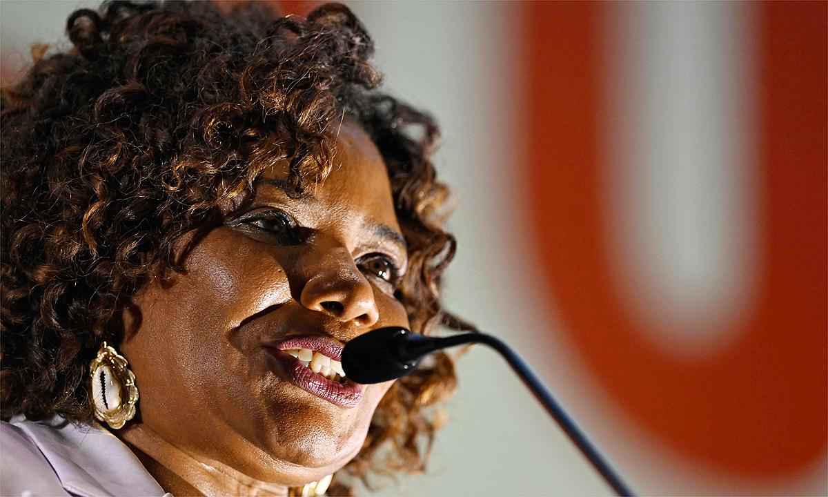 Margareth Menezes toma posse como ministra da Cultura, recriada por Lula - Mauro PIMENTEL / AFP