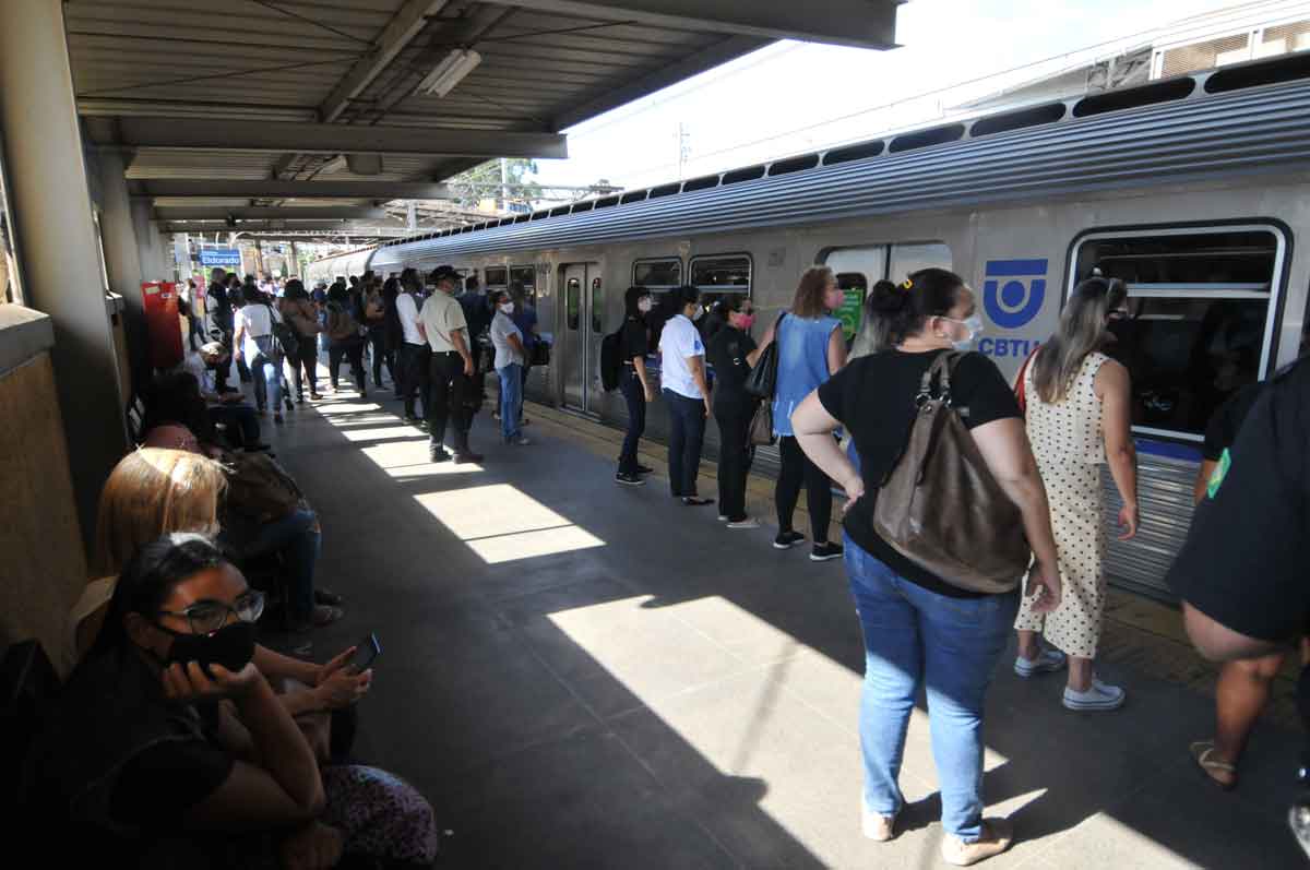 Depois do leilão, a expectativa: será que o metrô vai deslanchar? - Gladyston Rodrigues/EM/D.A. Press 2/12/21
