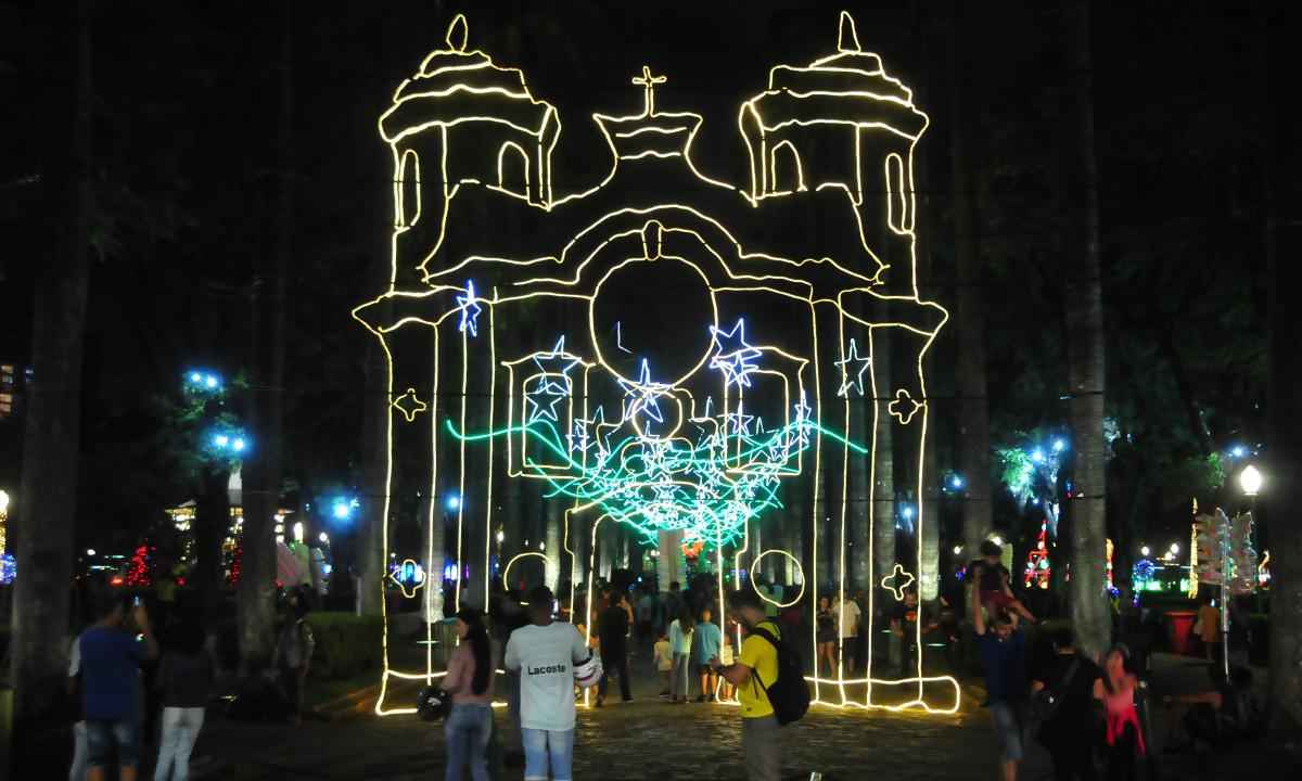 Folia de Reis encerra 'Natal' da Praça da Liberdade nesta sexta (6/1) - Marcos Vieira/EM/D.A Press