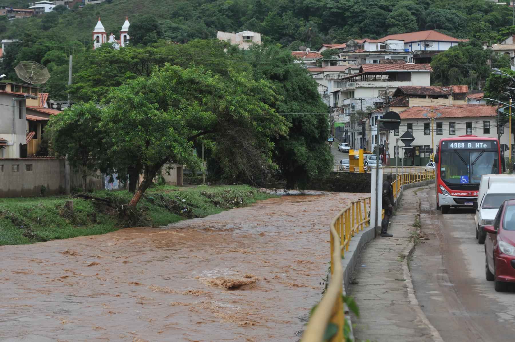 Minas tem 124 cidades em situação de emergência devido às chuvas - Leandro Couri /EM/D.A Press