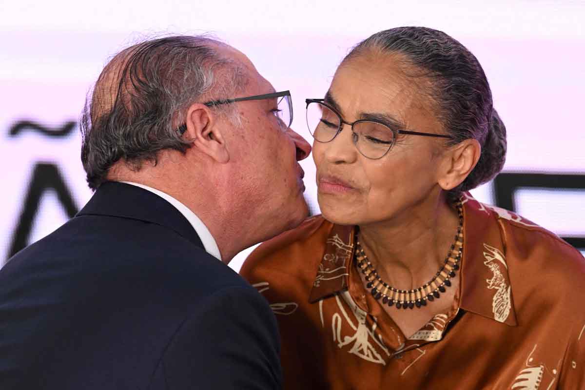 Alckmin e Marina completam a equipe de Lula na Esplanada dos Ministérios - Evaristo Sá/AFP