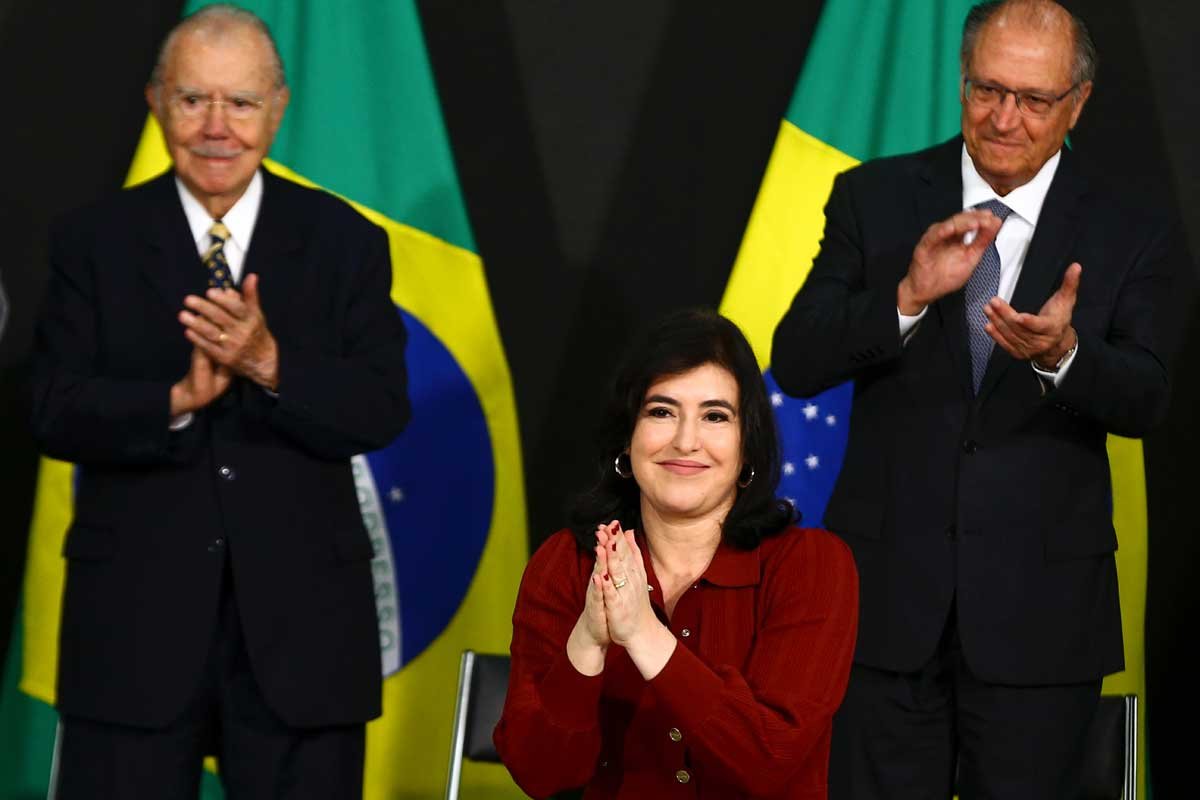 Simone TEBET no governo Lula esvazia "terceira via" para pleito de 2026 - MARCELO CAMARGO/AGÊNCIA BRASIL