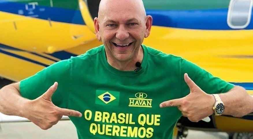Luciano Hang deseja sucesso ao governo Lula: 'Torço pelo piloto' - Redes Sociais/Reprodução