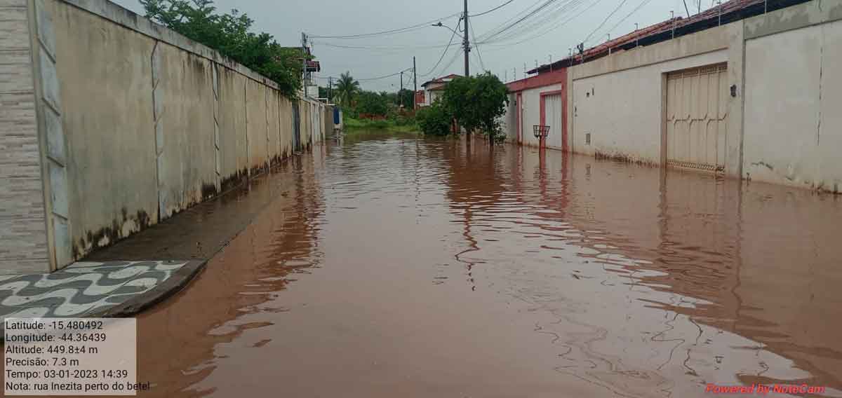 Após estiagem, Norte de Minas e Jequitinhonha vivem prejuízos com a chuva - Jeferson Cardoso/Divulgação