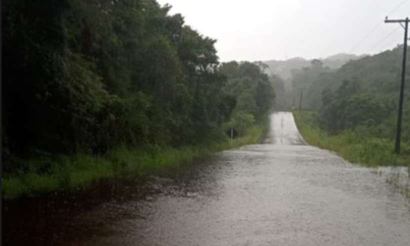 Chuva: Santuário do Caraça fica ilhado, e visitas são interrompidas - Santuário do Caraça / Divulgação