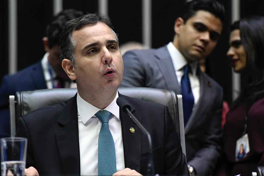 Pacheco sobre invasão no Congresso: 'Devem sofrer o rigor da lei' - Jefferson Rudy/Agência Senado
