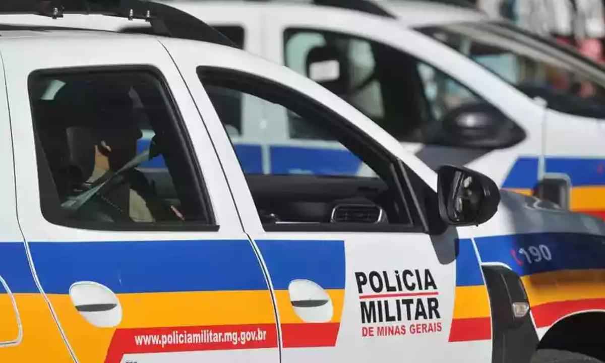 Viatura da polícia Militar de Minas Gerais -  (crédito: Leandro Couri/EM/D.A Press)