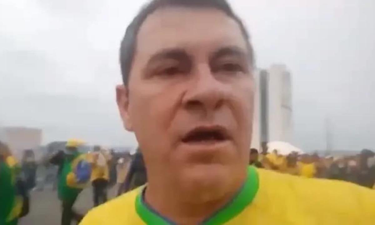 Coronel da reserva do Exército é exonerado após vídeos em atos golpistas - Reprodução/Redes Sociais