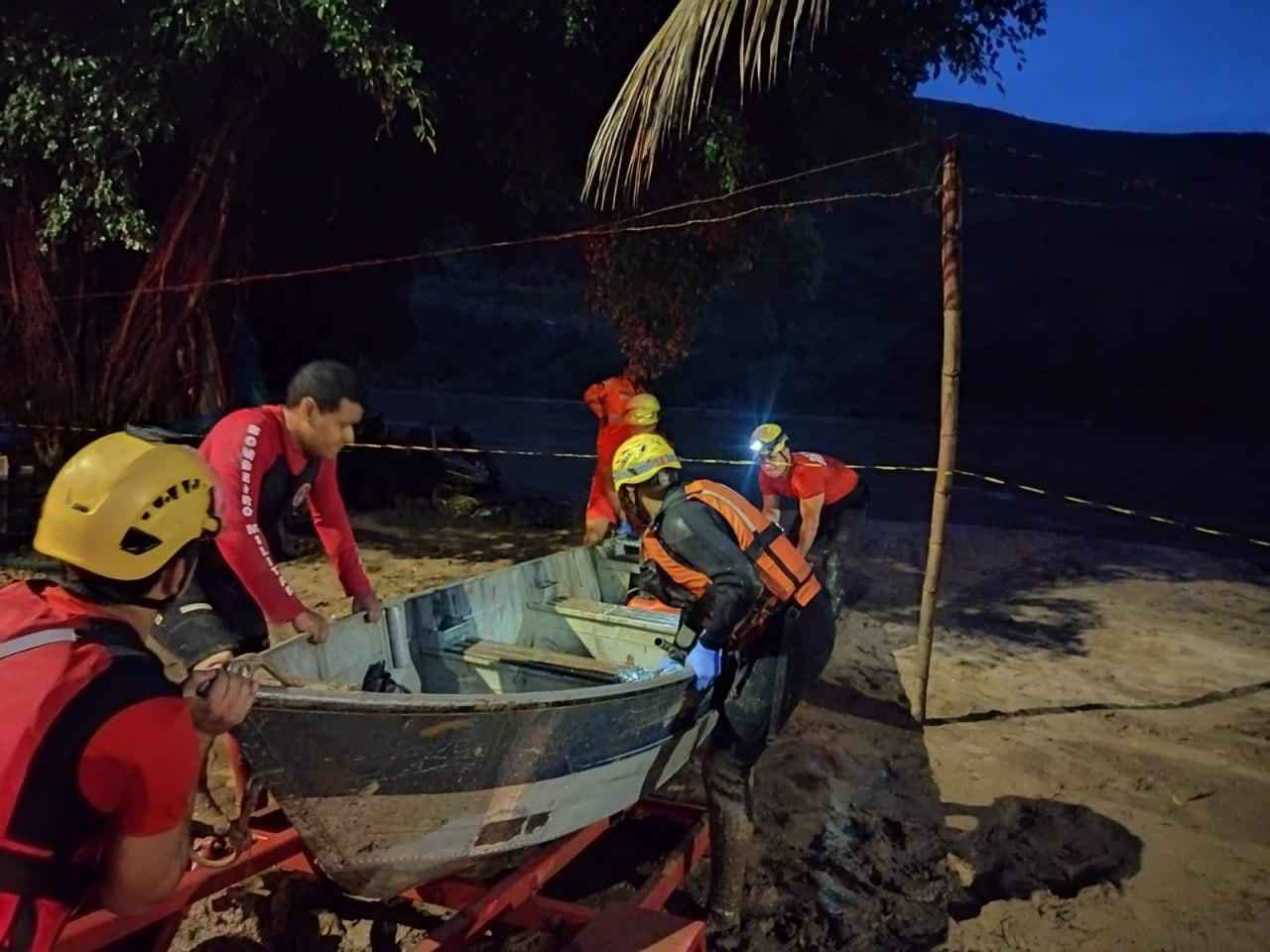Após três dias de buscas, bombeiros encontram corpo no Rio Piracicaba - Foto: Sala de Imprensa CBMMG/Divulgação