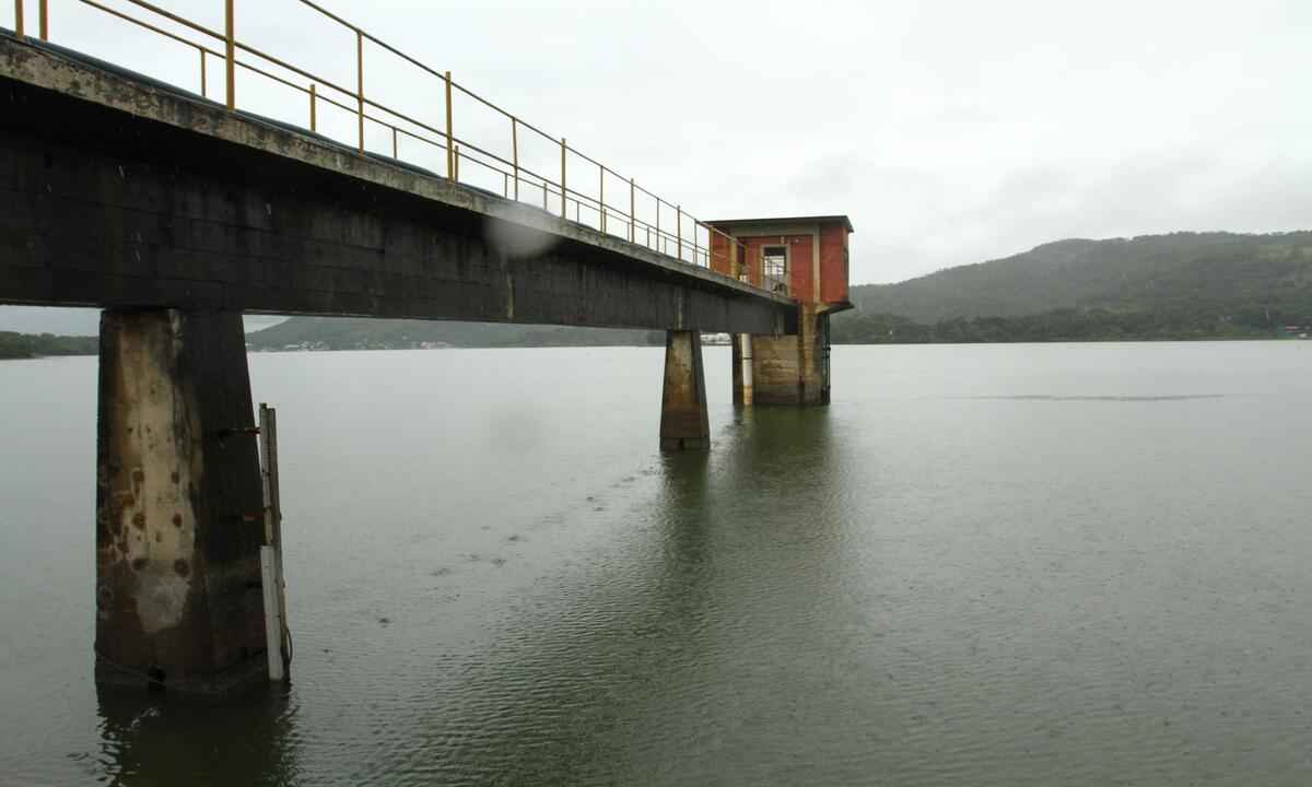 Chuvas: 2 reservatórios que abastecem Grande BH atingem 100% da capacidade  - Edesio Ferreira/EM/D.A Press - 07/01/2022