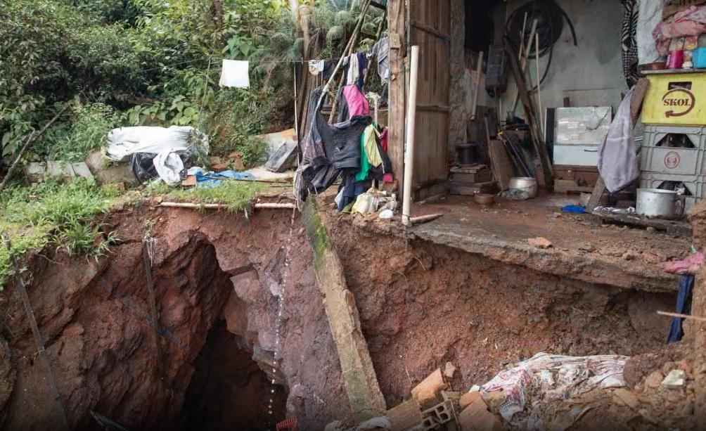 Mina de ouro é descoberta após parte de uma casa desabar em Ouro Preto - Divulgação/Ane Souz/PMOP 