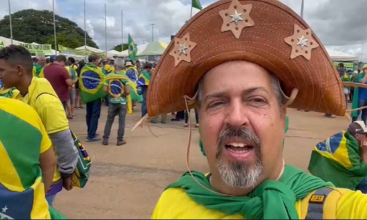 Fazendeiro e primo de prefeito de MG teve ajuda para ir a ato em Brasília - Reprodução/Redes Sociais