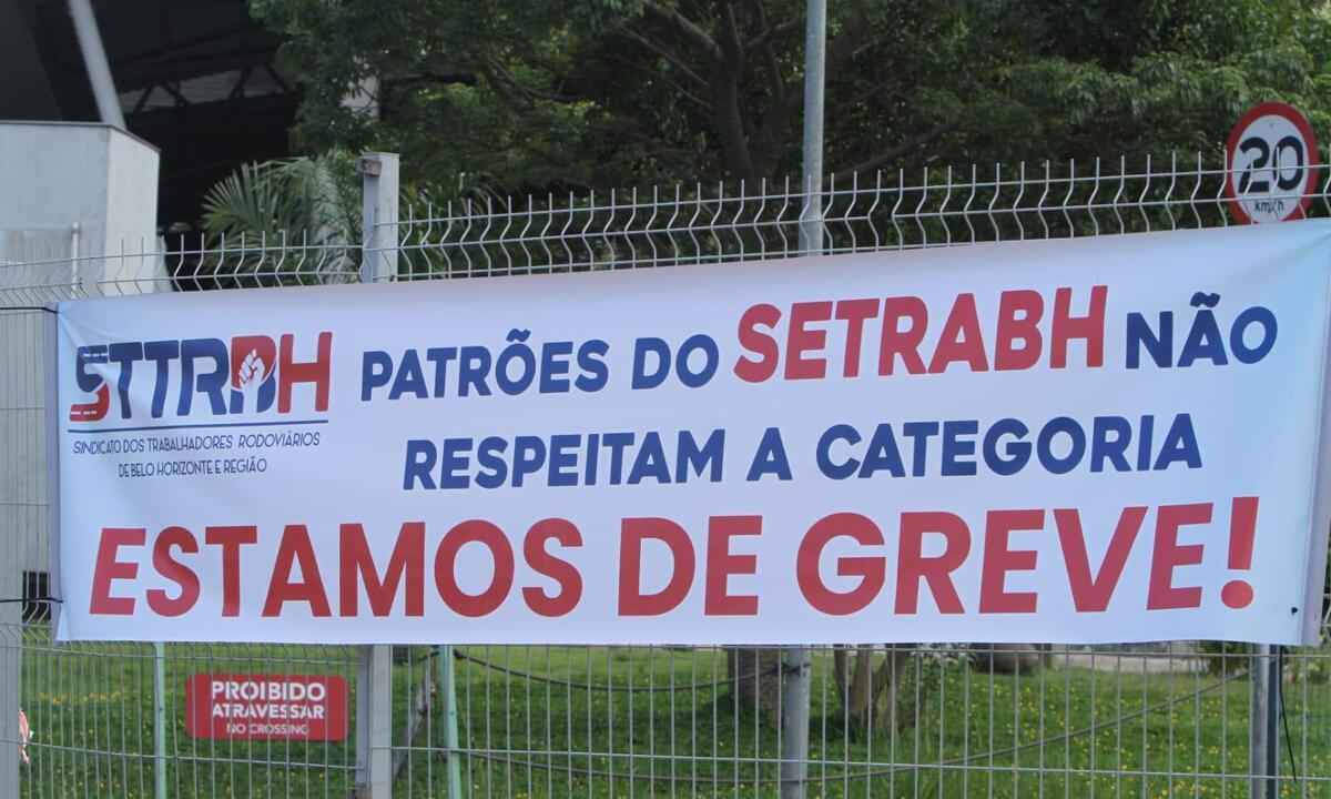 Entenda as reivindicações dos rodoviários para pôr fim à greve de ônibus - Edesio Ferreira/EM/D.A Press