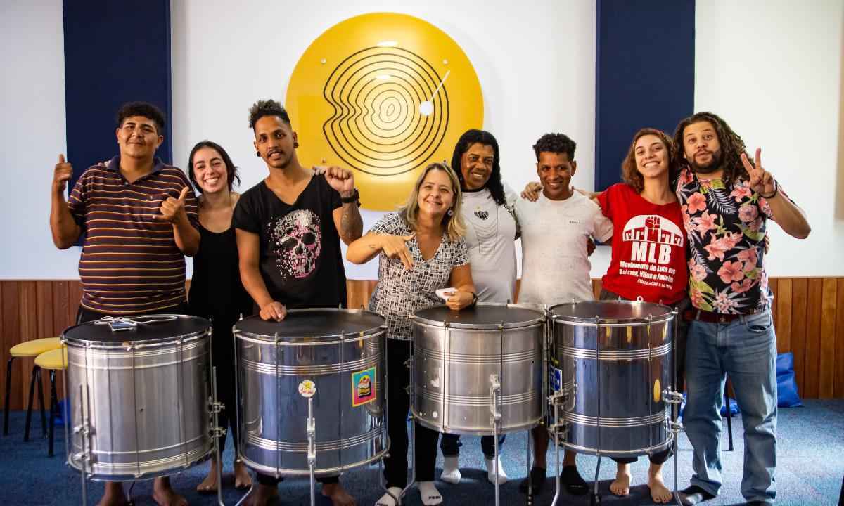 Na batida da diversidade:escola ensina percussão pelo afeto - Aldine Mara/Divulgação