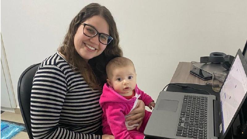 'Fui promovida grávida e quando voltei da licença': as raras exceções do mercado de trabalho - Arquivo Pessoal
