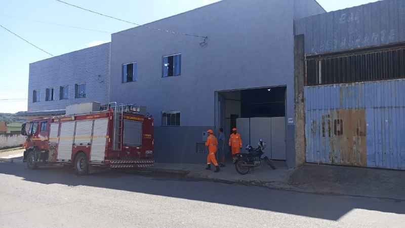 Caldeira explode e deixa quatro feridos em fábrica no Centro-Oeste - Foto: Sala de Imprensa CBMMG/Divulgação