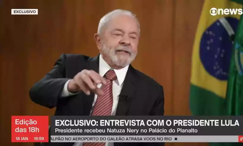 Faz o L: aloprado, Lula quer inflação maior e descontrole dos gastos - GloboNews/Reprodução